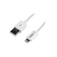 Startech 2m (6ft) Long White Apple® 8-pin Lightning Connector to USB Cable