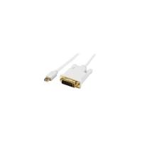 StarTech.com 6 ft Mini DisplayPort to DVI Active Adapter Converter Cable - mDP to DVI 2560x1600 - White - 1 x Mini DisplayPort Male Digital Audio/Vide