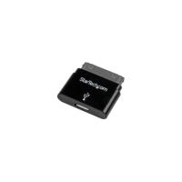 startechcom black apple 30 pin dock connector to micro usb adapter for ...