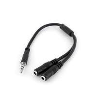 Startech Headset adapter for headsets with separate headphone / microphone plugs