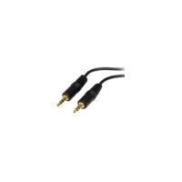 StarTech.com 6 ft 3.5mm Stereo Audio Cable - M/M - 1 x Male - 1 x Mini-phone Male - Black