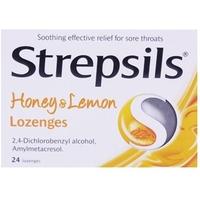 Strepsils Honey And Lemon Lozenges
