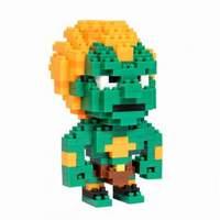 Street Fighter Blanka Pixel Bricks