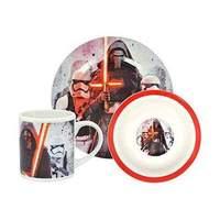 Star Wars The Force Awakens - Kylo Ren & Troopers Mug Bowl & Plate Dinner Set