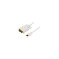 StarTech.com 6 ft Mini DisplayPort to DVI Adapter Converter Cable - Mini DP to DVI 1920x1200 - White - 1 x Mini DisplayPort Male Digital Audio/Video -