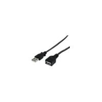 StarTech.com 3 ft Black USB 2.0 Extension Cable A to A - M/F - Type A Male USB - Type A Female USB - 3ft - Black