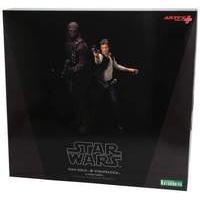 Star Wars Han Solo & Chewbacca Artfx+ Statue