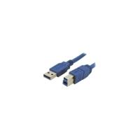 StarTech.com 1 ft SuperSpeed USB 3.0 Cable A to B - M/M - Type A Male USB - Type B Male USB - 1ft