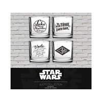Star Wars - Famous Quotes Set Of 4 Glasses (sdtsdt20207)