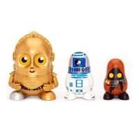 Star Wars Chubby C3PO/ R2D2/ Jawa Droids Collectable Russian Figurines Set