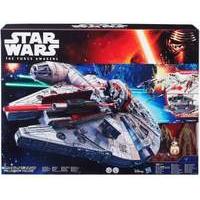 star wars the force awakens battle action millennium falcon