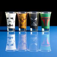 star wars shot glasses set of 4