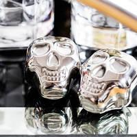 Stainless Steel Skull Ice Cubes