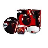 Star Wars The Force Awakens - Kylo Ren and Troopers and Mug Plate and BB-8 Bowl Dinner Set