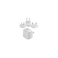 StarTech.com USB Wall Charger with Quick Charge 2.0 - White - Travel Charger (International) - 5 V DC, 9 V DC, 12 V DC Output Voltage - 1.80 A Output 