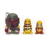 Star Wars Chubby Boba Fett/Bossk/Zuckuss Bounty Hunter Russian Figurines Set