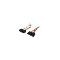 StarTech.com 12in 22 Pin SATA Power and Data Extension Cable - SATA for Hard Drive - 12.01 - 1 Pack - 1 x Male SATA - 1 x Female SATA - Red