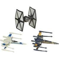 star wars the force awakens 3 pack poes x wing the fighter x wing