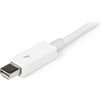 startech 3m white thunderbolt cable mm tboltmm3mw