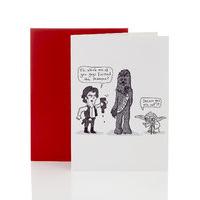 Star Wars Shampoo Blank Card