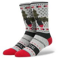 Stance Missle Toe Socks - Grey