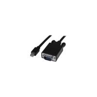 StarTech.com 3 ft Mini DisplayPort to VGAAdapter Converter Cable - mDP to VGA 1920x1200 - Black - 1 x Mini DisplayPort Male Digital Audio/Video - 1 x 