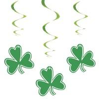 St Patrick\'s Day Hanging Swirls