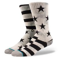 stance sidereal socks grey