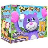 Stretchkins Pink and Purple Bear