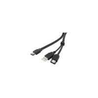 startechcom 3 ft esata and usb a to power esata cable mm 1 x male esat ...