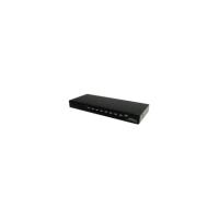 startechcom 8 port high speed hdmi video splitter w audio rack mountab ...