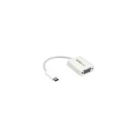 StarTech.com USB-C to VGA Adapter - USB Type-C to VGA Video Converter - White - 1 x HD-15 Female VGA - 1 x Type C Male USB - Supports up to1920 x 1200
