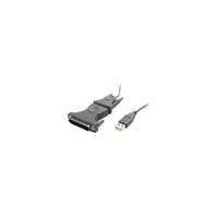 StarTech.com USB to RS232 DB9/DB25 Serial Adapter Cable - M/M - DB-9 Male Serial - Type A Male USB - 3ft - Gray