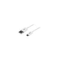 StarTech.com 1m White Micro USB Cable - A to Micro B - 1 x Type A Male USB - 1 x Type B Male Micro USB - White