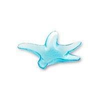 starfish glass candle holders dishes small