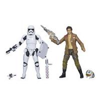 Star Wars: The Force Awakens The Black Series Poe Dameron and Stormtrooper Exclusive 2-Pack Action Figures