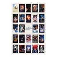 star wars one sheet collage 24 x 36 inches maxi poster