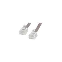 startechcom 25 ft rj11 telephone modem cable 1 x rj 11 male 1 x rj 11  ...