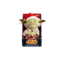 star wars yoda christmas talking plush medium 9 