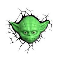 star wars yoda 3d wall light