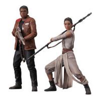 Star Wars Episode VII Rey & Finn ARTFX+ Statue 2-Pack