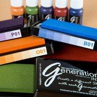 Stamps By Me Generation Inx Set of 5 Ink Pads with Reinkers - Vol 1 387732