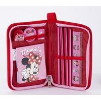 stationery minnie mouse filled pencil case disney sambro