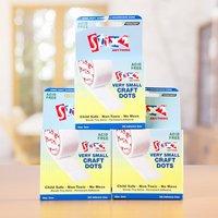 Stix2 Pack of 3 Very Small Craft 3mm Glue Dots 354857
