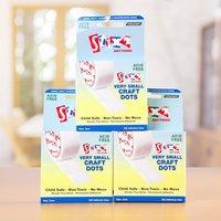 stix2 pack of 3 very small craft 3mm glue dots 354857