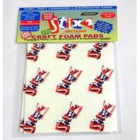 stix2 pack of 4 craft foam pads 5x5x1 value pack 354842