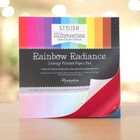 Stylish Silhouettes Paper Pad - Rainbow Radiance Colour Block 368027