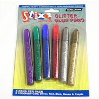 Stix2 Pack of 3 Glitter Glue Pens 354767