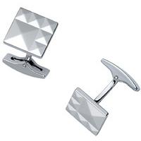 S.T. Dupont Diamond Head Square Palladium Cufflinks