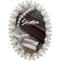 Stratton Classic Col Pearl Frame Swarovski Elements 4 x 6\